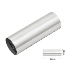 Silenziatore Moto 35-53mm, Kit Scarico Centrale Anteriore QH
