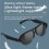 Touch Control Bluetooth Sunglasses with Speaker for Men & Women 6