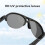 Touch Control Bluetooth Sunglasses with Speaker for Men & Women 9