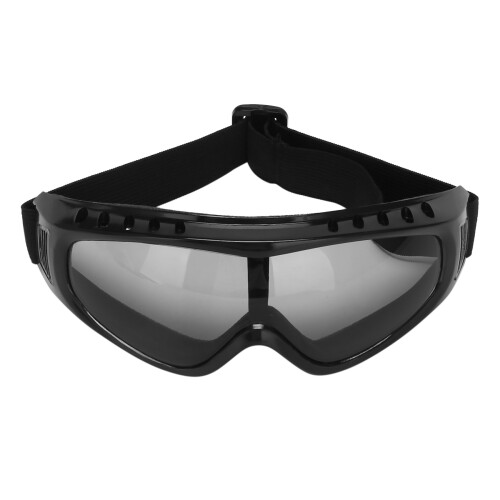 Airsoft Goggles  Paintball Clear Glasses Wind Dust Protection Motorcycle, Black 1
