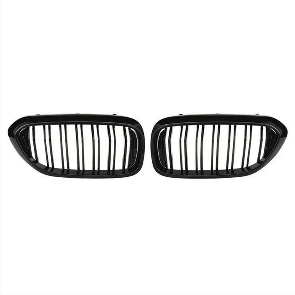 Glossy Car Front Kidney Grille Grill For G30 G31 5-Series 530I 5 Black 4853907546296
