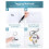 1,5 inch stevige plastic sleutelhangers, rond, wit, met blanco afbeelding 5