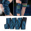 2Pcs Knieorthese Nylon Kompression Kniescheibe 11