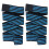 2Pcs Knieorthese Nylon Kompression Kniescheibe 3