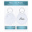 1,5 inch stevige plastic sleutelhangers, rond, wit, met blanco afbeelding 4