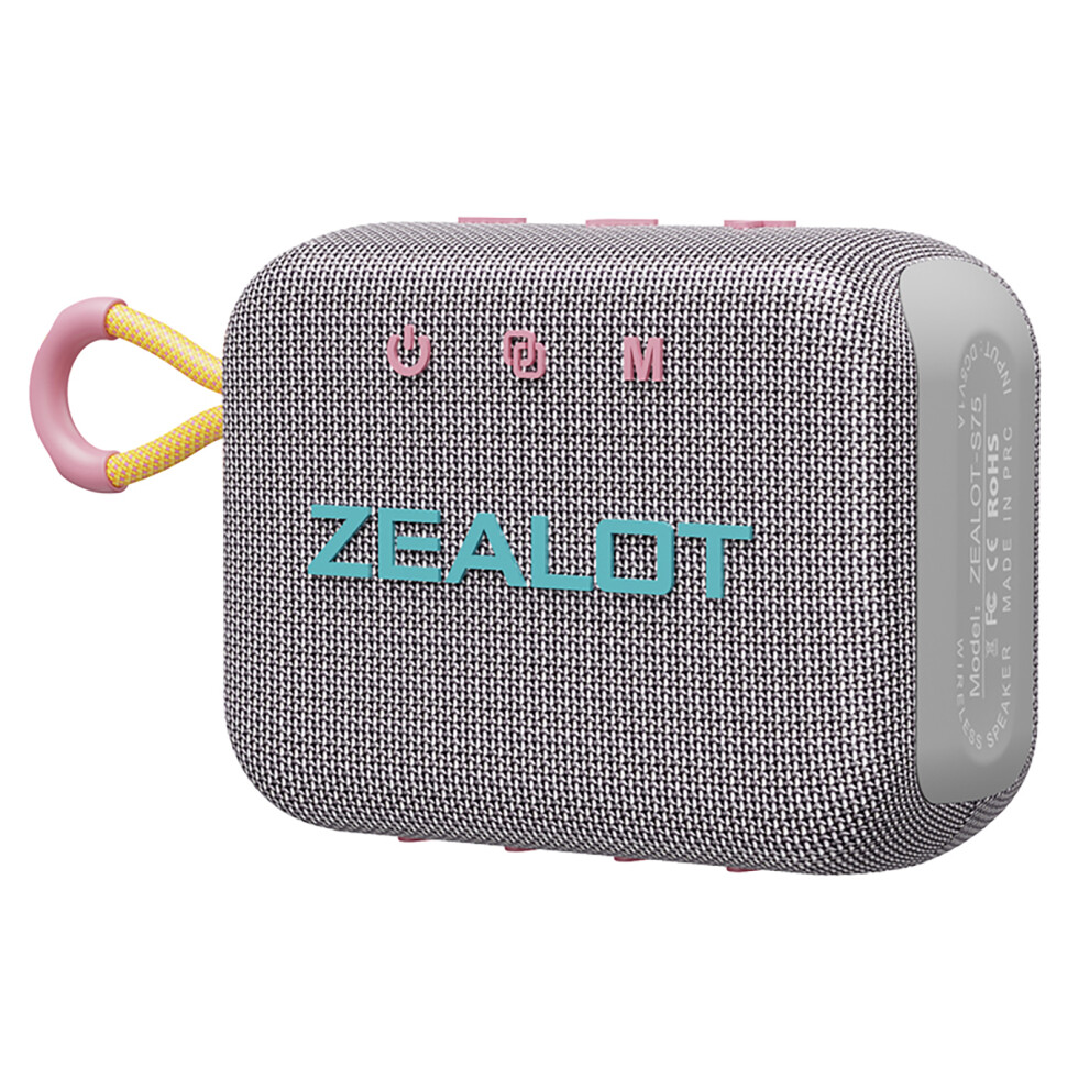 S75 10W Waterproof Portable Bluetooth Speaker, 14.6Cm, Black 9391364767915