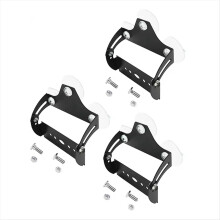 3 Set Windshield Mounting Bracket with Clear Suction Cup Cap for Car T