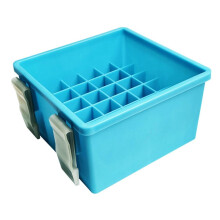 Angel bait box, 36 compartments, squid jig storage box, octopus egi organizer box, hard bait container with glow
