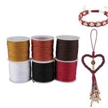 DIY Handcrafted Beading Rope Cord 0.8mm Nylon for Friendship & Xmas Decorations