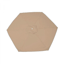 Khaki 2m Sonnenschirme, Terrassenschirme, Sonnensegel, Markisen, farbechte Outdoor-Überdachung