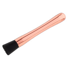 Cocktail Muddler Stainless Steel Rose Gold Ice Crusher and Juice Press for Bar and Home