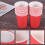 20 Paper Cups (9oz) - Plain Solid Colours Birthday Party Tableware Catering(Red) 5