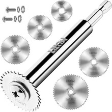 Hexagonal shank mini saw blade electric drill connecting rod + saw blade + wire saw set connecting rod + 5 saw blades