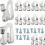Tool belt buckle hook, belt buckle, electric drill belt hook, 6-pack 2