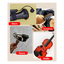 2.4G Wireless Microphone  Digital Display Plug and  for Stage Performance Erhu Flute Saxophone Violin
