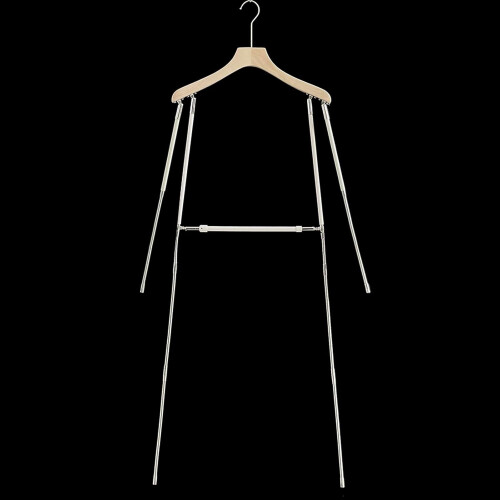 Mannequin Dress Form Hanger with Adjustable Space Saving Design 1