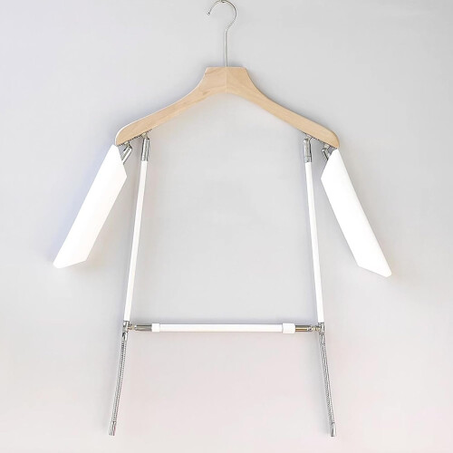 Mannequin Dress Form Hanger with Adjustable Space Saving Design 2