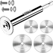 Hexagonal shank mini saw blade electric drill connecting rod + saw blade + wire saw set connecting rod + 4 saw blades