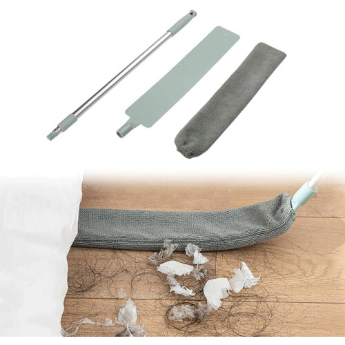 Dust Cleaner with Bendable Flexible Head, Retractable Microfiber Duster for HardtoReach Areas (3)