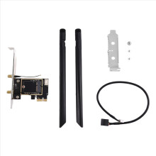 PCIE-WLAN-Kartenadapter für drahtlose Verbindungen mit 2x externem Anschluss