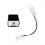 Relay Adapter Cable 2 Pin 12V LED Flasher Adjustable Frequency of Turn 5