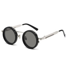 ND9 Adjustable Dimming Sunglasses Fishing Filter Glasses UV Resistants High-Definition Polarized Sunglasses 49mm Silver