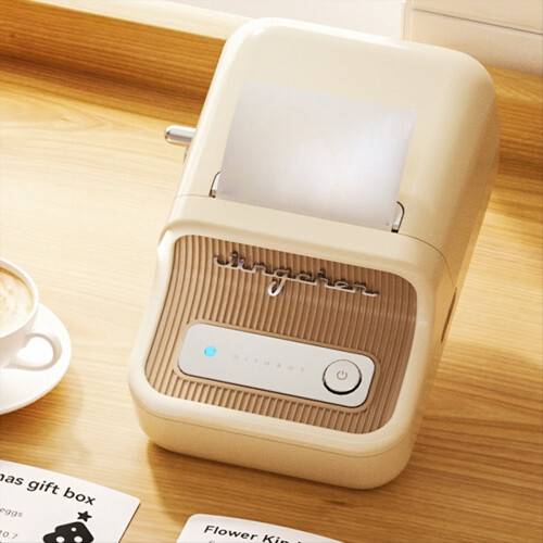 B21 Mini Portable Thermal Label Printer Adhesive Sticker Printers for 2