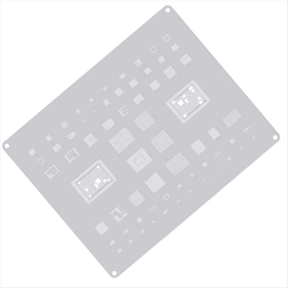 Bga Reballing Stencil For Motherboard Cpu Ic Planting Tin Template Ste 4853907557858