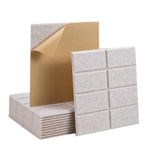 12 Pack Acoustic Panels Self-Adhesive,High Density Sound Proof Foam Panels for Walls, Door, Home Office Light Camel