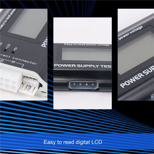 ATX, BTX, ITX Power Supply Tester With LCD Display 2