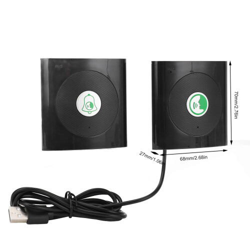 2 Way Voice Wireless Intercom Doorbell System 108dB, 100m Range 1