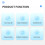 2 Way Voice Wireless Intercom Doorbell System 108dB, 100m Range 10