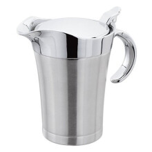 Roestvrijstalen Olie Saus Pot Eettafel Kruik Vla CrèMe Ketchup Dubbelwandige GeïSoleerde Thermische 750Ml Sauskom