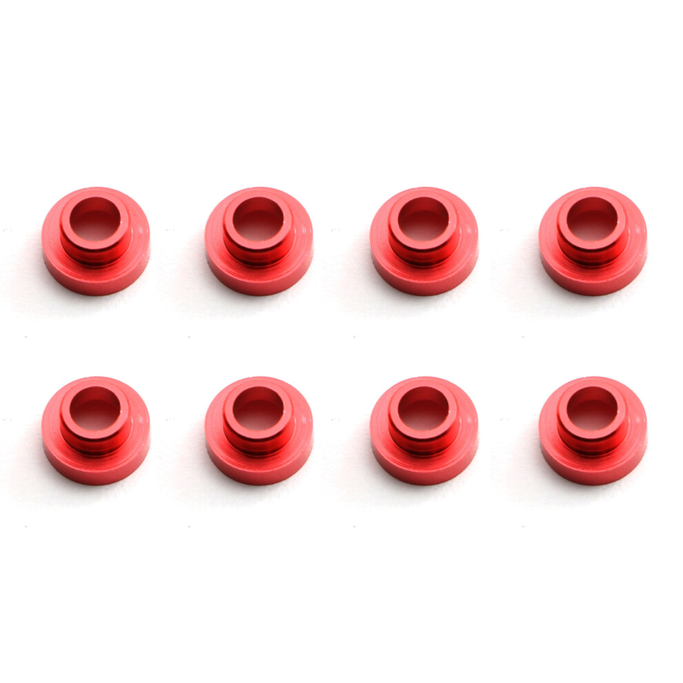 8Pcs M3 Aluminum Alloy Servo Washers Set, Red, 6.4Mm Od 8261364769077