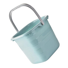 Rectangular Plastic Cleaning Bucket with Handle Large Capacity Water Storage for Home and Garden
