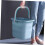 Rectangular Plastic Cleaning Bucket with Handle Large Capacity Water Storage for Home and Garden 5