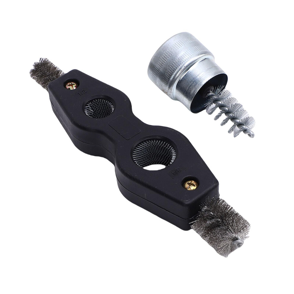 4 In 1 Car Battery Terminal Cleaner Brush With Steel Wire Heads For Terminals And Pipes 9119770446398