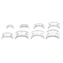 8pcs comfortable ring size adjuster soft silicone sizers for all rings