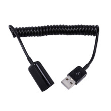 Spiraal Opgerolde USB A Mannelijk Naar Vrouwelijk Adapteradapterkabel 1M 3FT