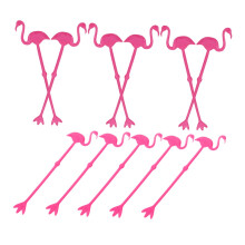 Cocktail Stirrers Set of 24 Plastic Drink Mixing Swizzle Sticks for Bar Party and BBQ