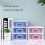 Storage Drawers Organizer with Removable Bins for Crafts Tools and Hardware, Blue Space Saving Design 3