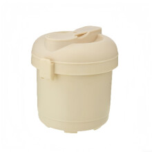 Microwave Steamer Pot for Rice Pasta and Vegetables with Advanced Steam Circulation System
