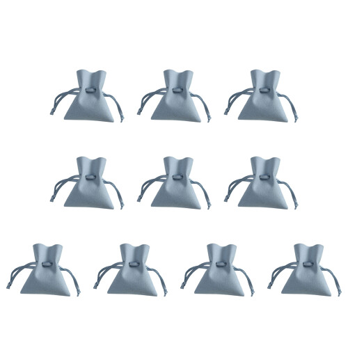 Durable Jewelry Organizers Bag Drawstring Bag for-Light Blue