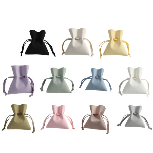 Durable Jewelry Organizers Bag Drawstring Bag for-Light Blue 1