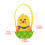 Felt Basket for Easters Celebration-A White Rabbit Baske 3