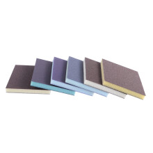 Pack of 6 Sandpaper Sponge Sanding Blocks Reusable Wet Dry Grit Sponge