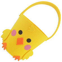 Felt Basket for Easters Celebration Festival-E chick basket