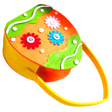 Animal Themed Handbag with Carrying Handle-C green egg basket