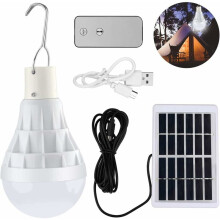 Ampoule LED rechargeable d'urgence à économie d'énergie, kit d'éclairage de secours complet, sûr et fiable pour les urgences, le camping, la