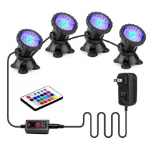 Ilumine seu mundo com luzes LED subaquáticas de baixa voltagem, com opções multicoloridas.